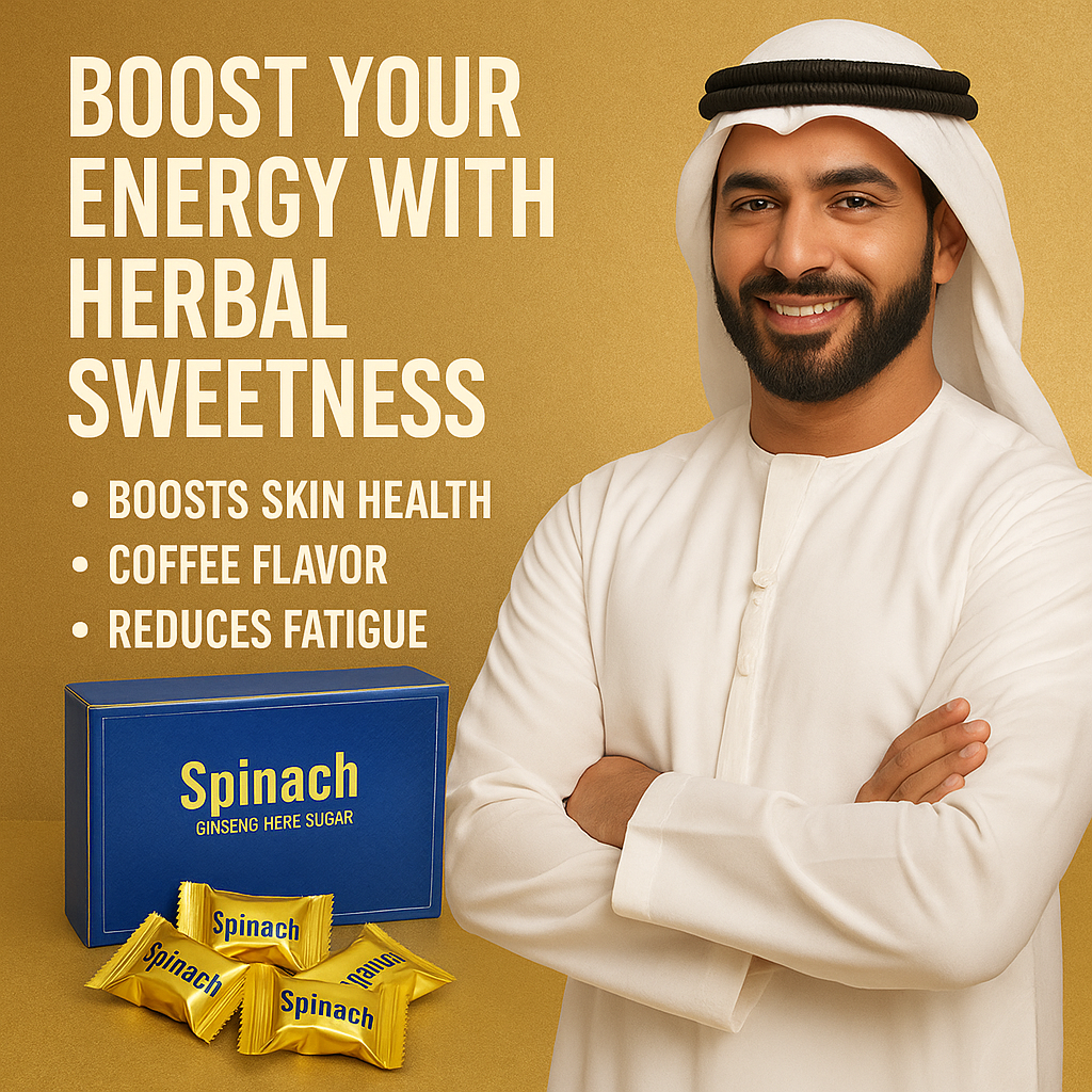 Spinach Ginseng Candy
