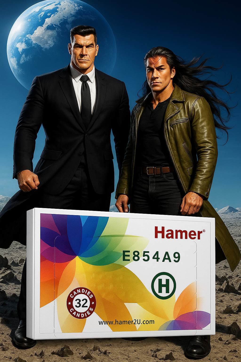 Hamer Rainbow Ginseng Coffee Candy Product